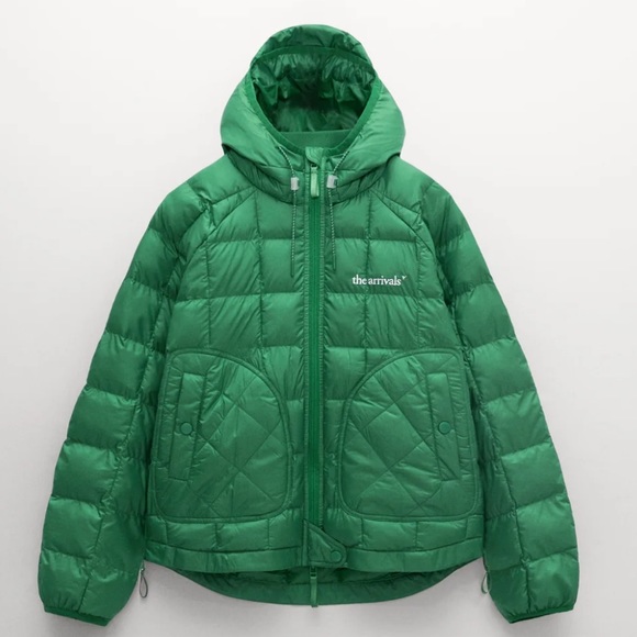 The Arrivals HAELO women’s hoodie (jacket) XS in turf green - Picture 2 of 9